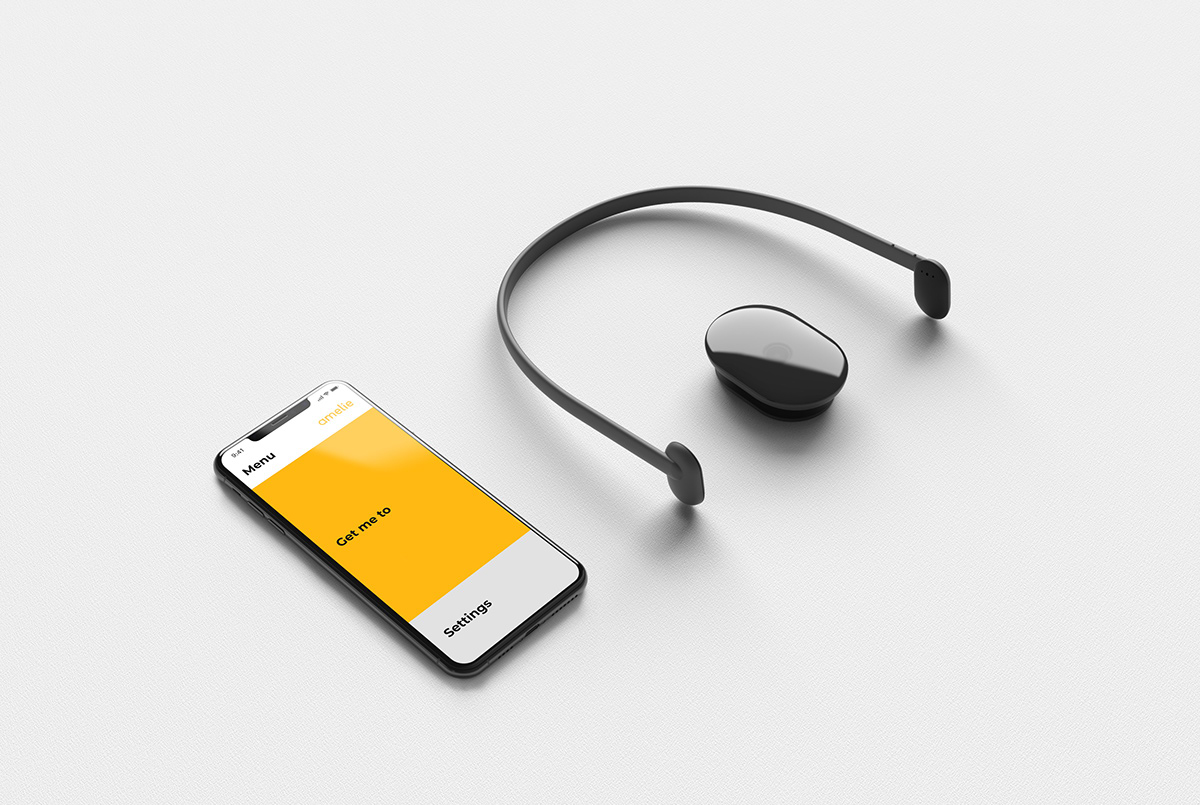 Amelie，Intelligent navigation system，Digital，product design，If Award，two thousand and nineteen，