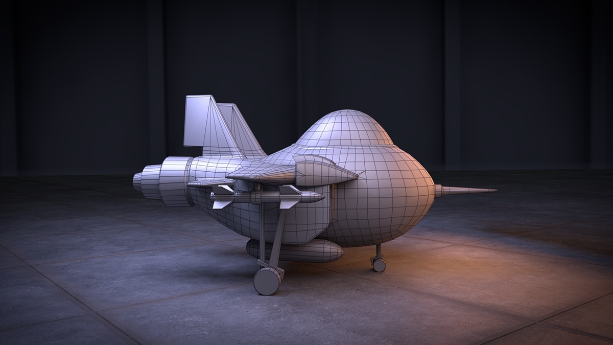 industrial design，Cartoon aircraft model，aircraft，vehicle，