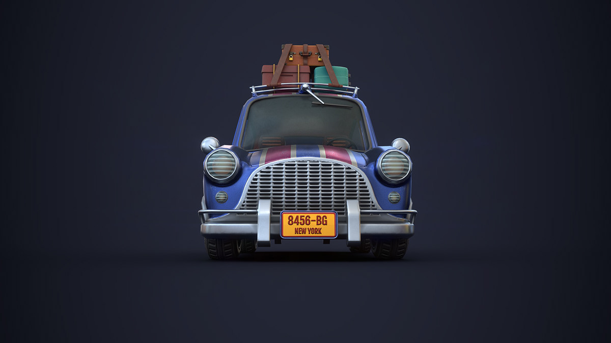 three-dimensional model，Model，vehicle，automobile，