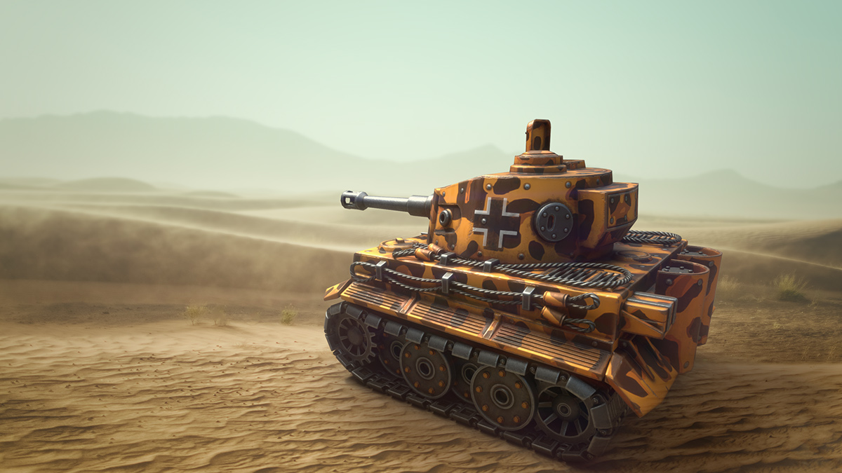 industrial design，equipment，arms，three-dimensional model，Tank，