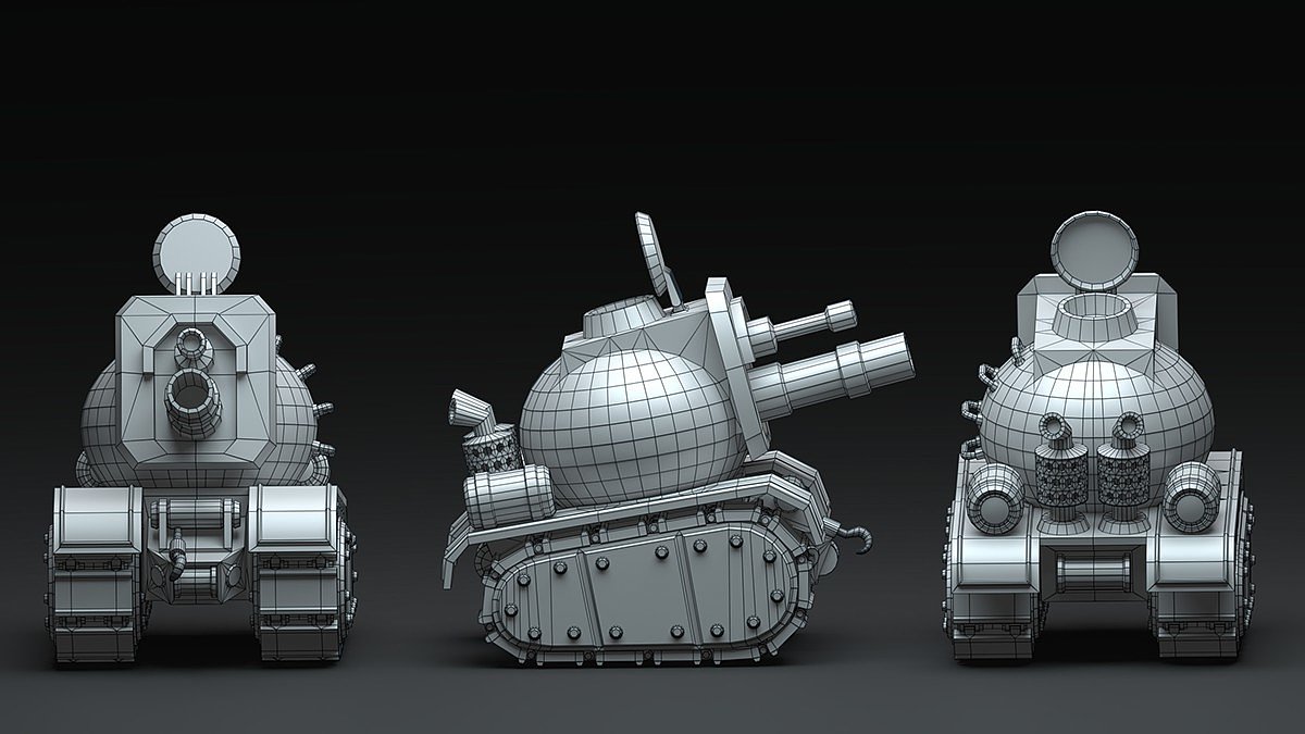 industrial design，equipment，arms，three-dimensional model，Tank，