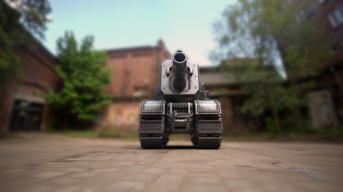 industrial design，equipment，arms，three-dimensional model，Tank，