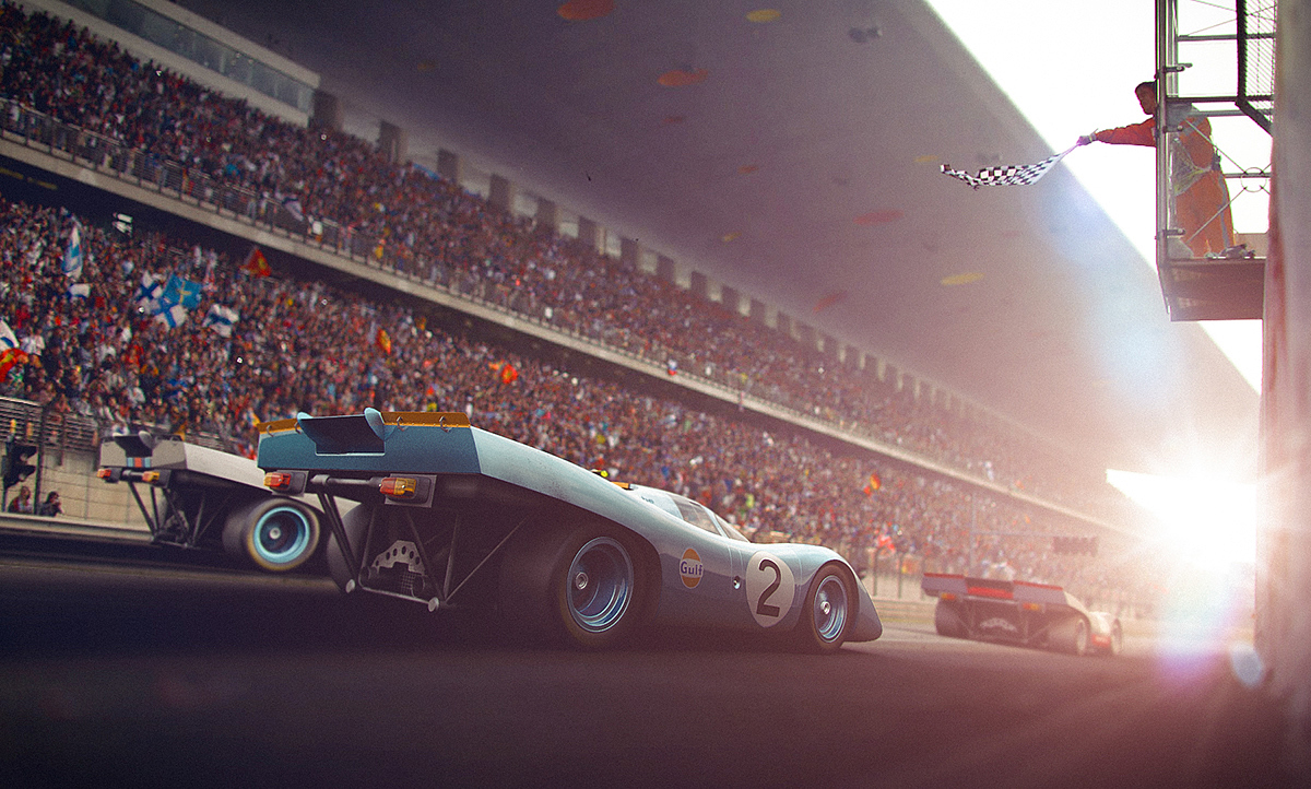 Porsche，Porsche 917，racing，automobile，