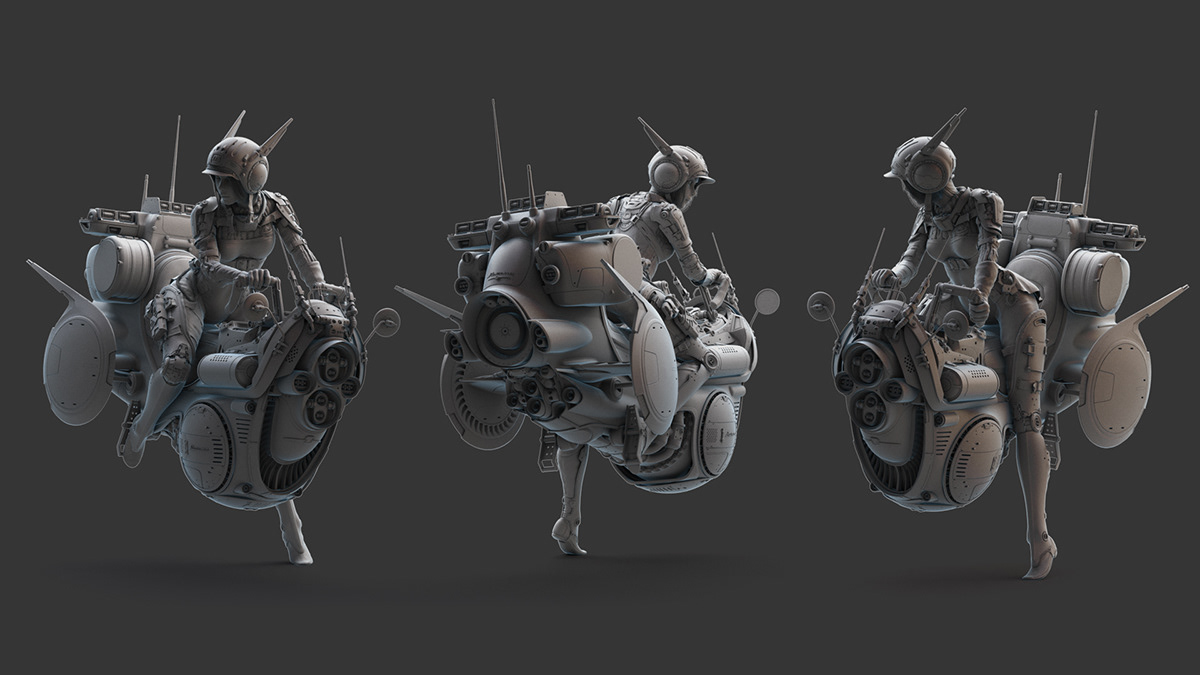 product design，modeling，Animated character，Comet，