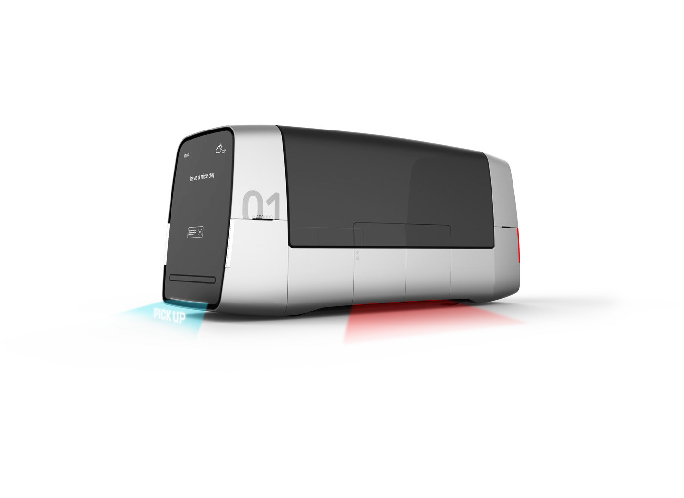 Driverless，express，package，