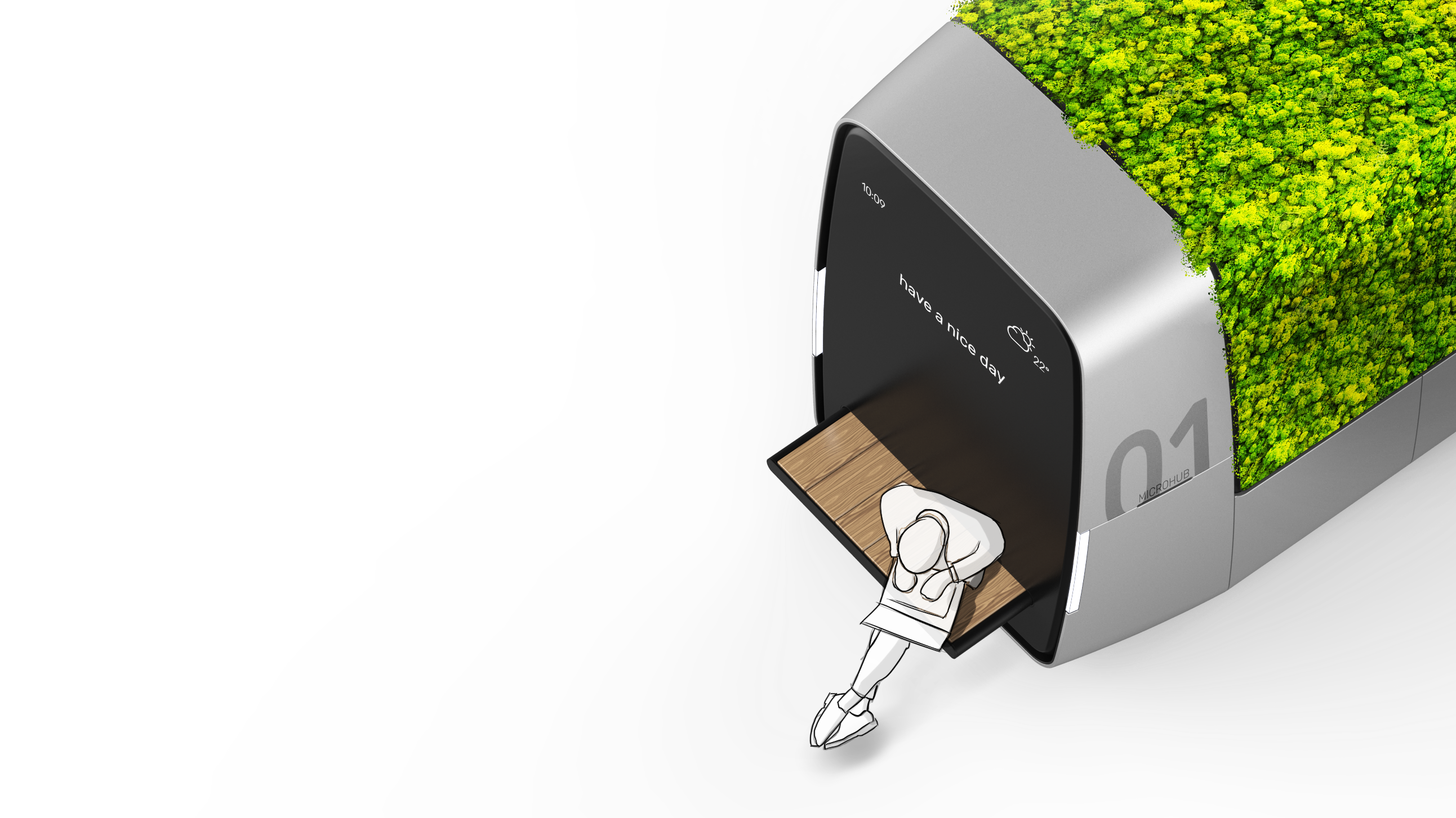 Driverless，express，package，