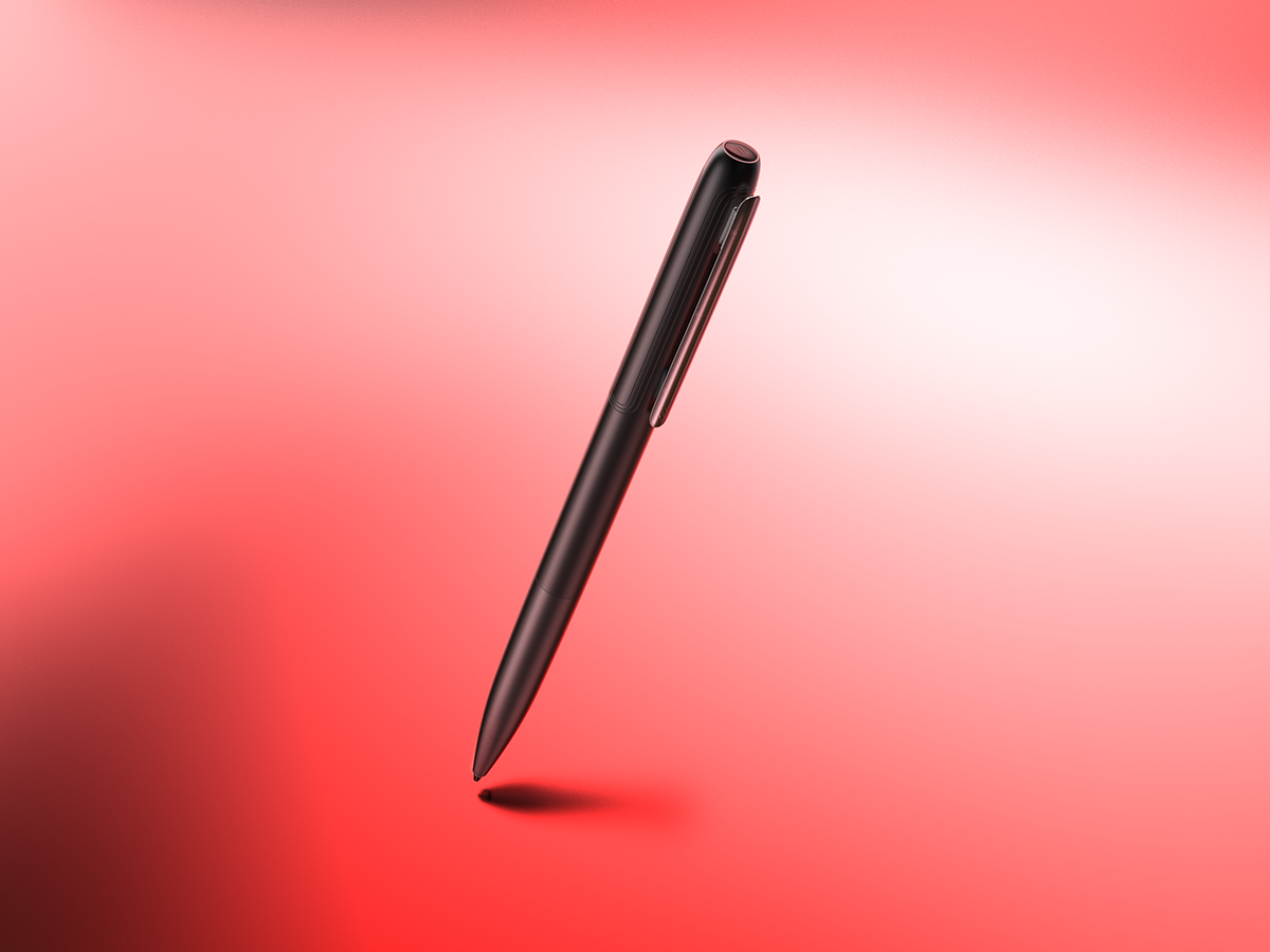 Stationery，pen，ball pen，Obsidian，