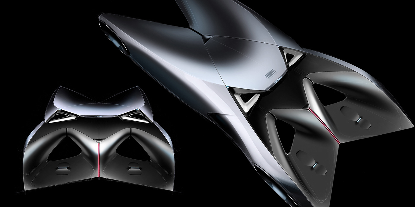 Automobile design，ps，conceptual design，