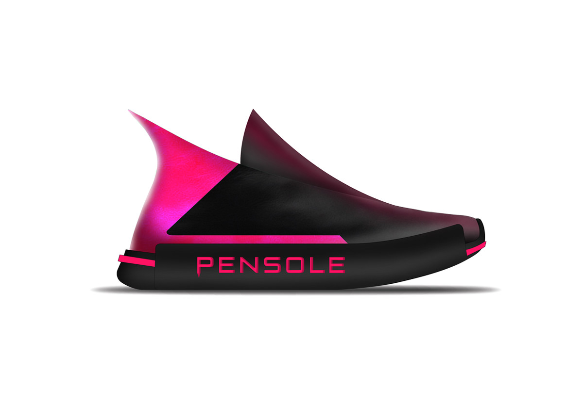 two-dimensional，Shoe design，magazine，