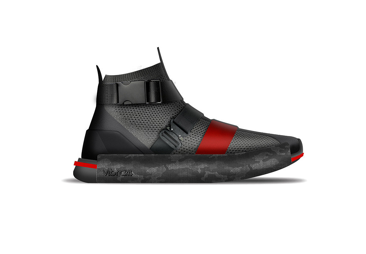 two-dimensional，Shoe design，magazine，