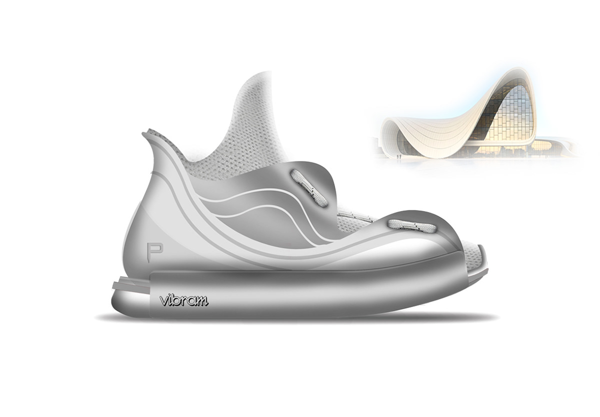 two-dimensional，Shoe design，magazine，