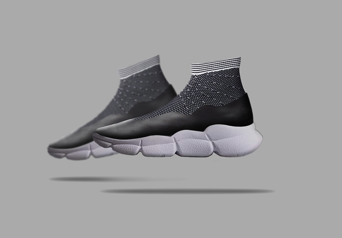 two-dimensional，Shoe design，magazine，