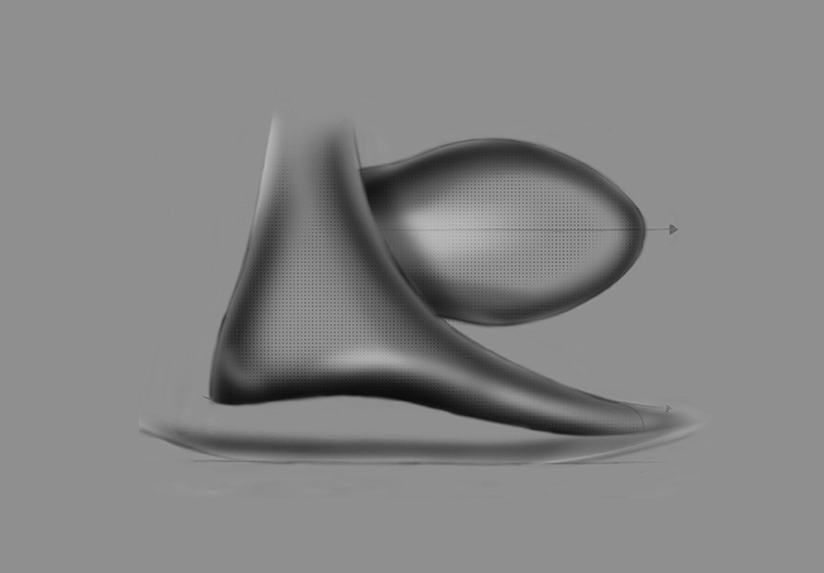 two-dimensional，Shoe design，magazine，