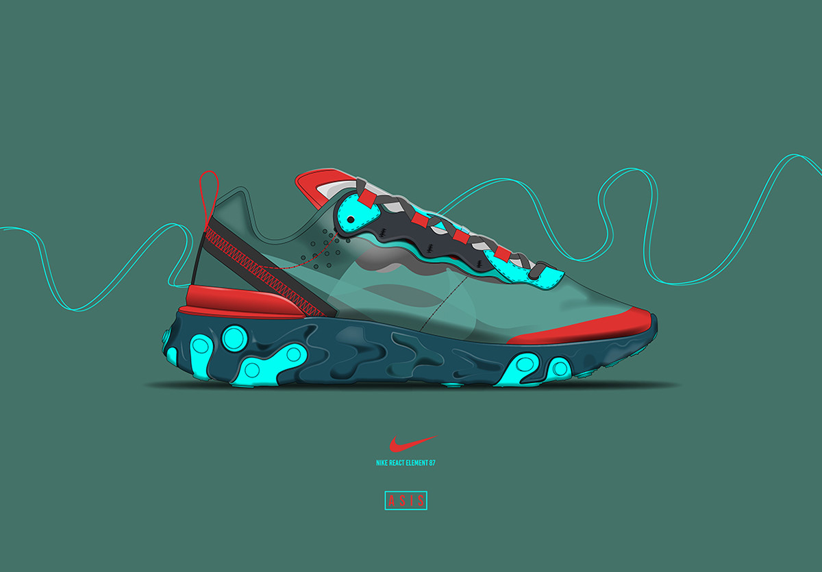 two-dimensional，Shoe design，magazine，