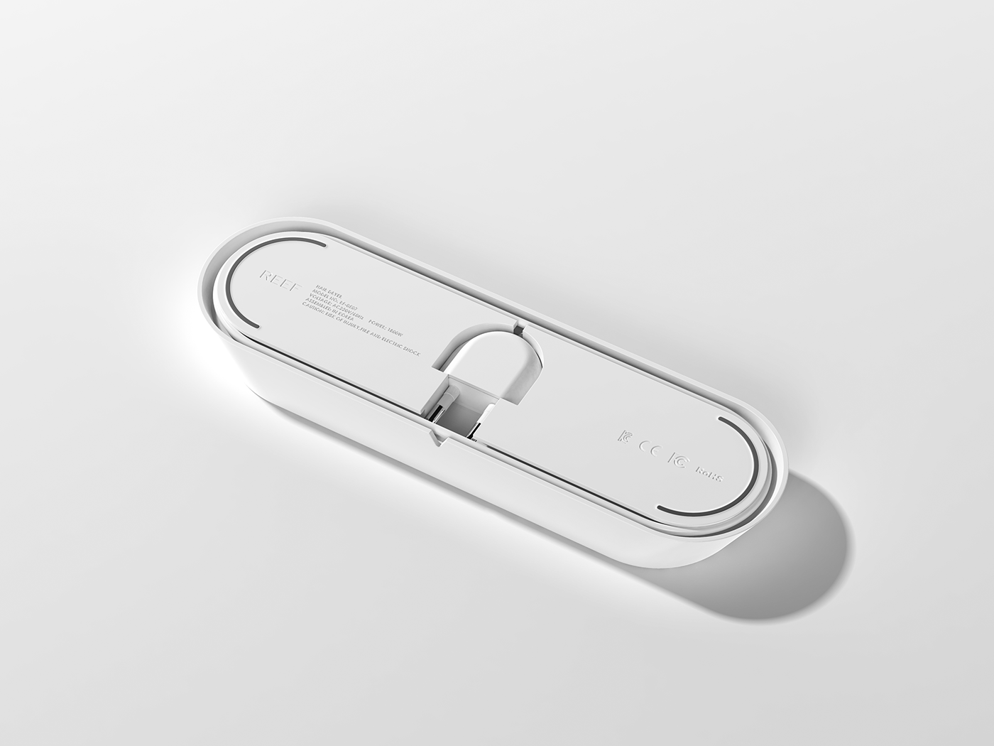 Space utilization，reef，wireless，hair drier，