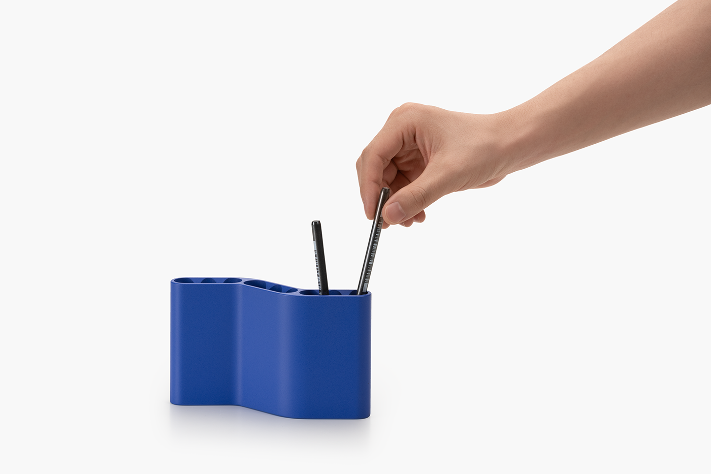 product design，Office Supplies，pen container，Zigzag，