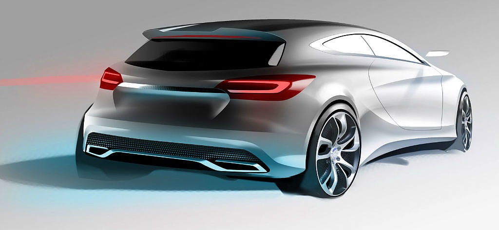 Benz，Automobile design，conceptual design，