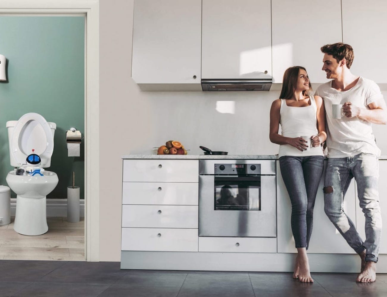 industrial design，intelligence，Toilet robot，Giddel，