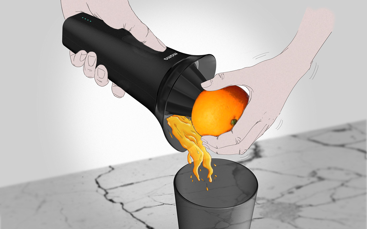 small home appliances，Juicer，portable，MAMA，