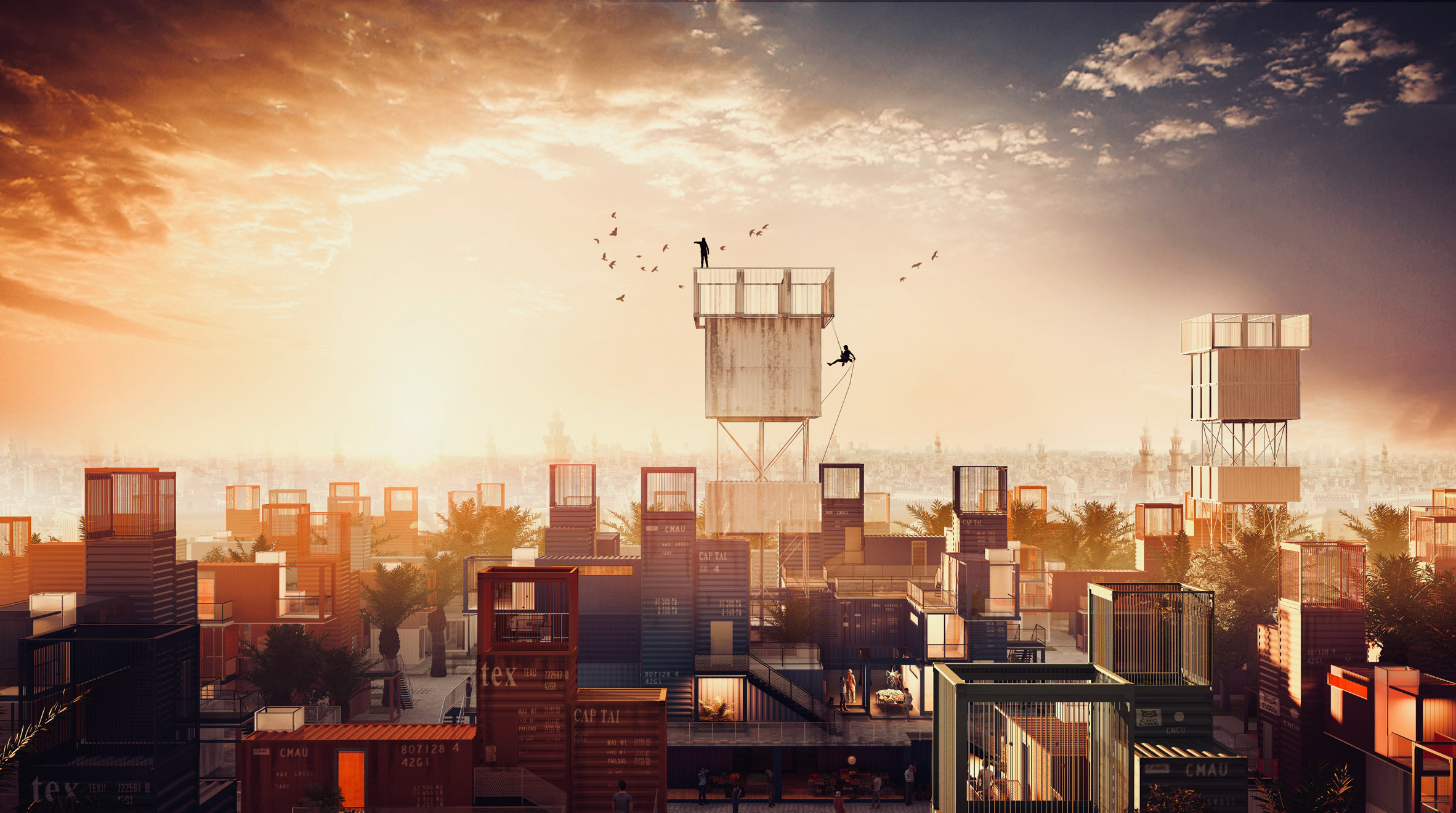 industrial design，originality，Container，Architecture，