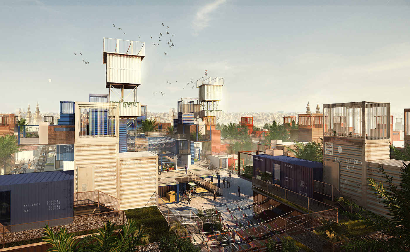 industrial design，originality，Container，Architecture，
