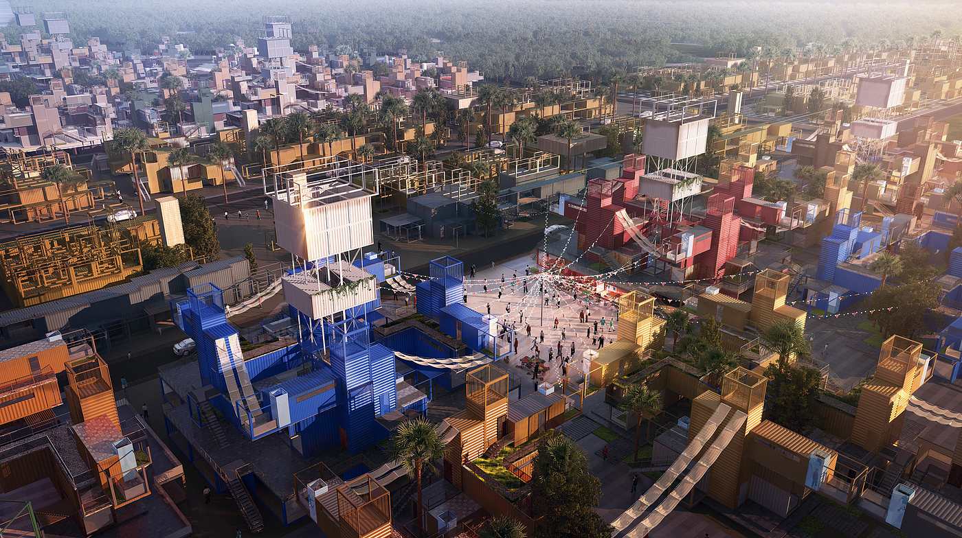 industrial design，originality，Container，Architecture，