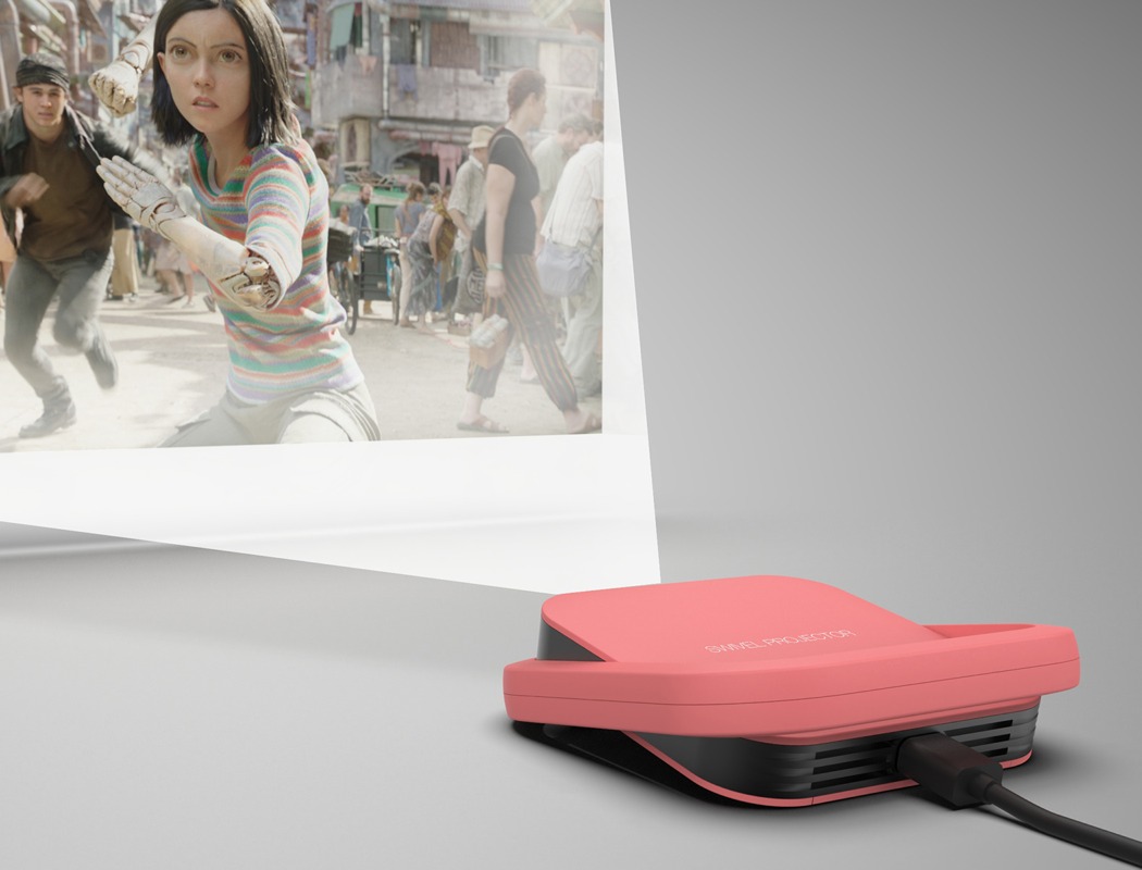 Pocket style，hide，Portable，Projector，Swivel，