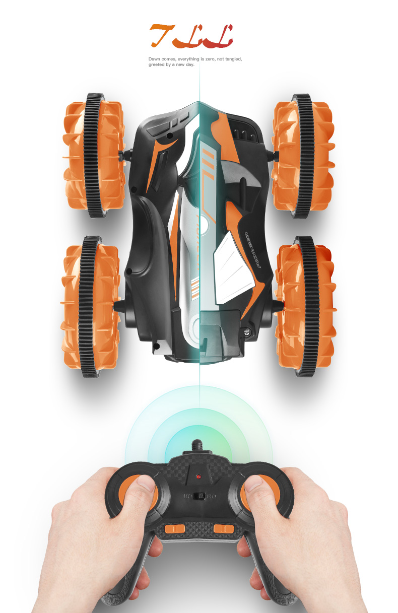 Land and water，cross-country，to climb，360 ° rotation，180 ° flip，