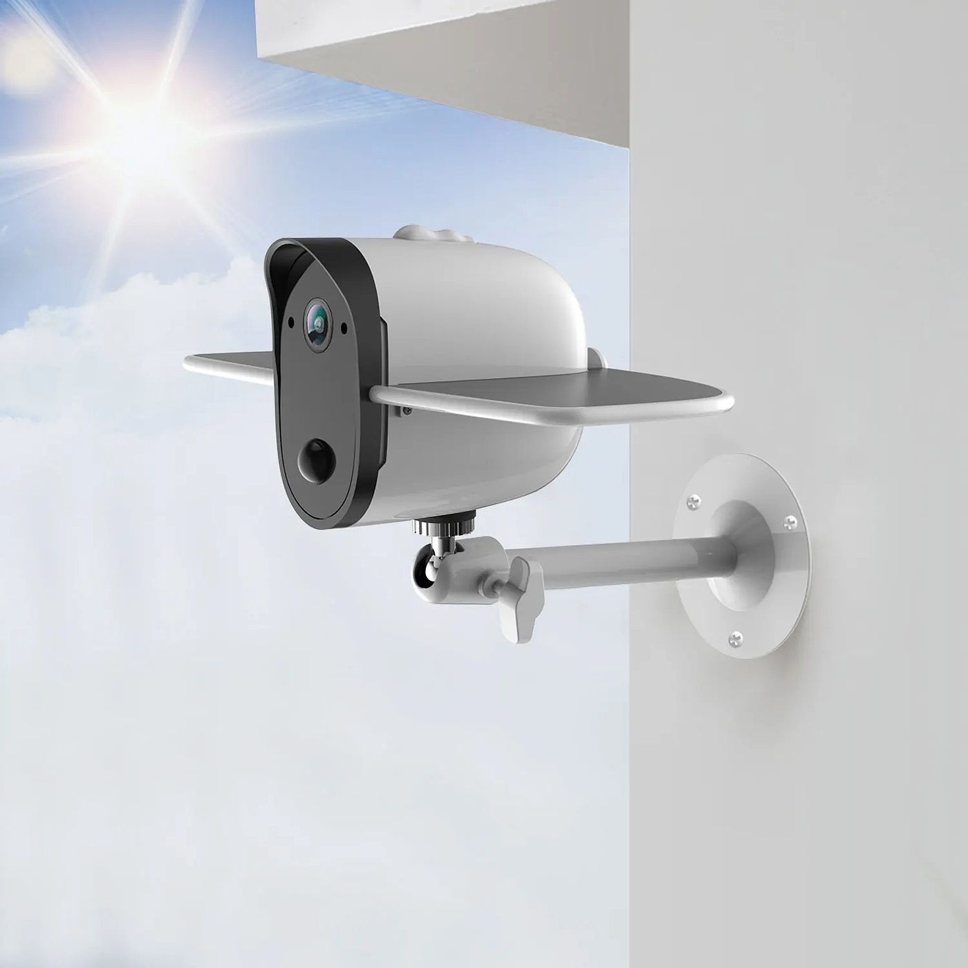 outdoors，solar energy，camera，