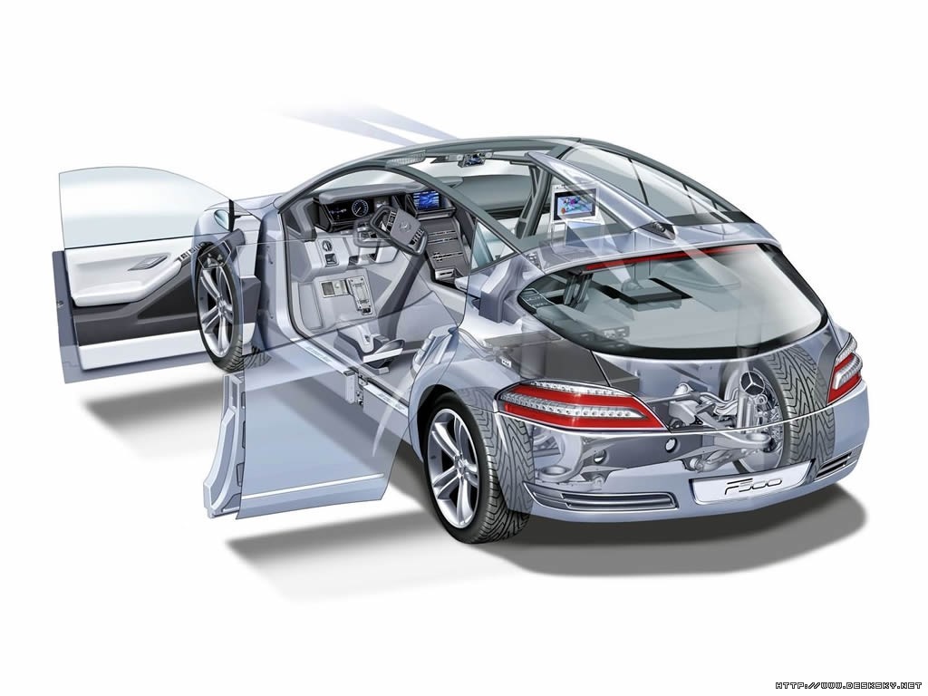 automobile，internal structure，Perspective view，vehicle，