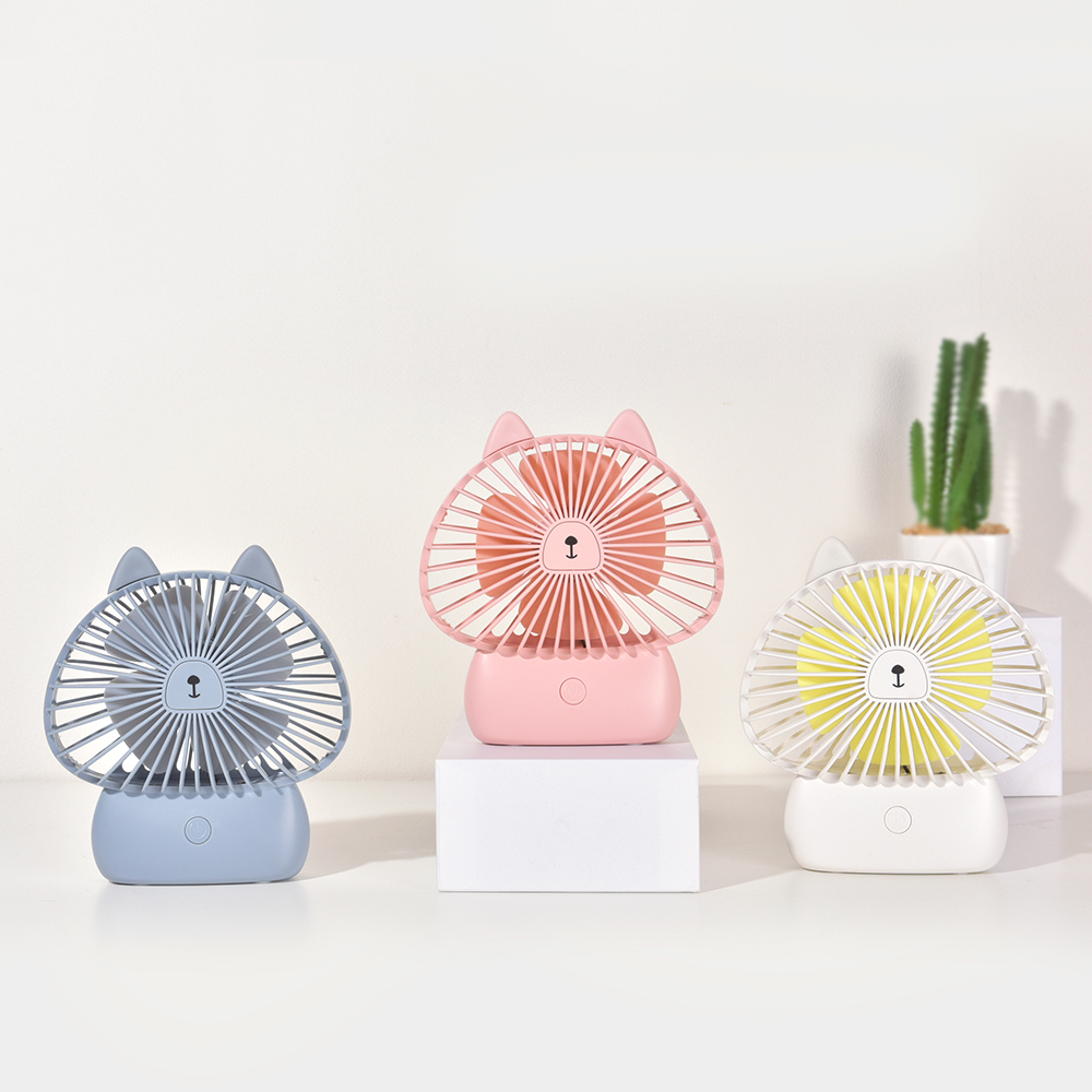 Fan，Mushroom，Charging fan，lovely，rabbit，
