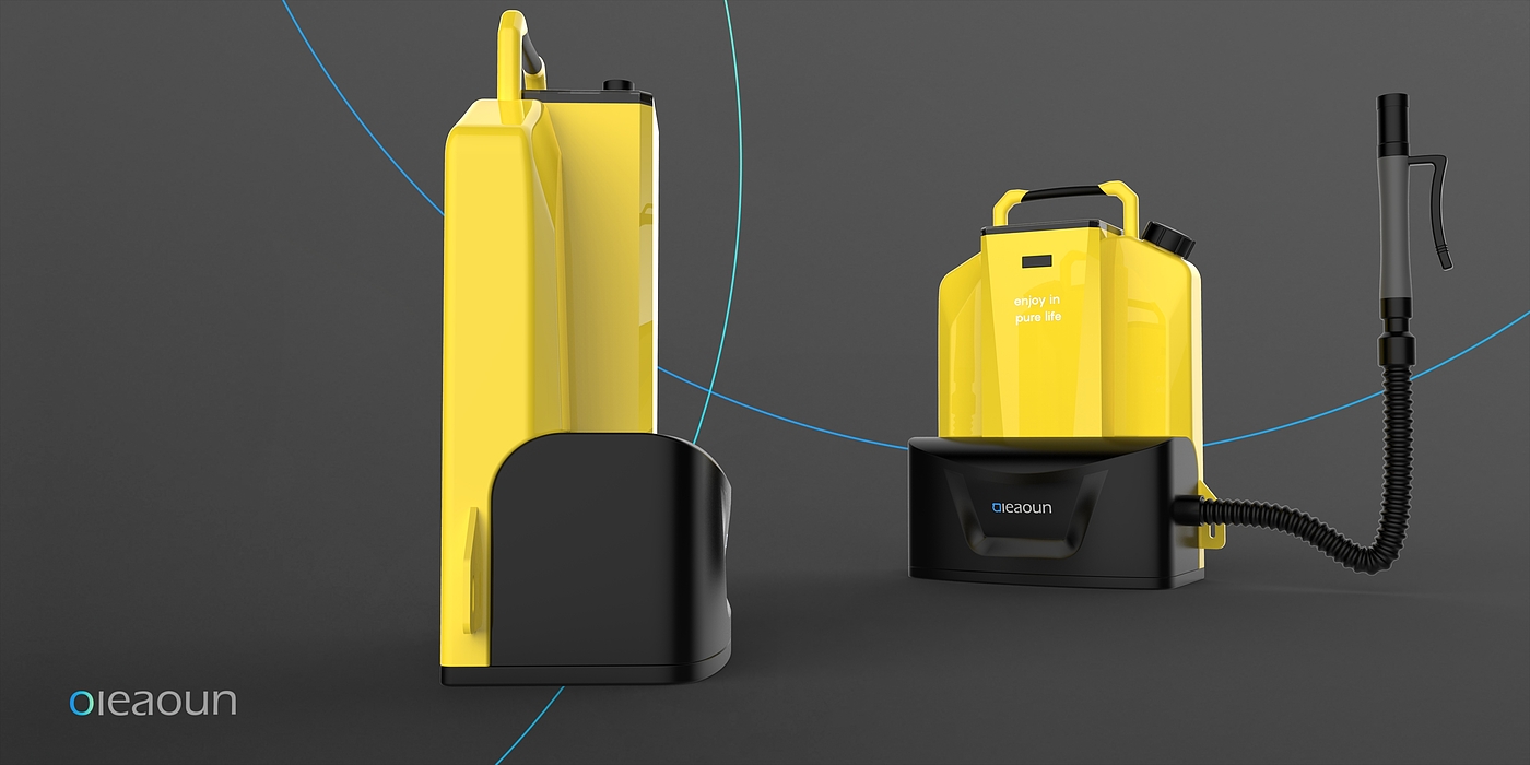 Knapsack spray，
