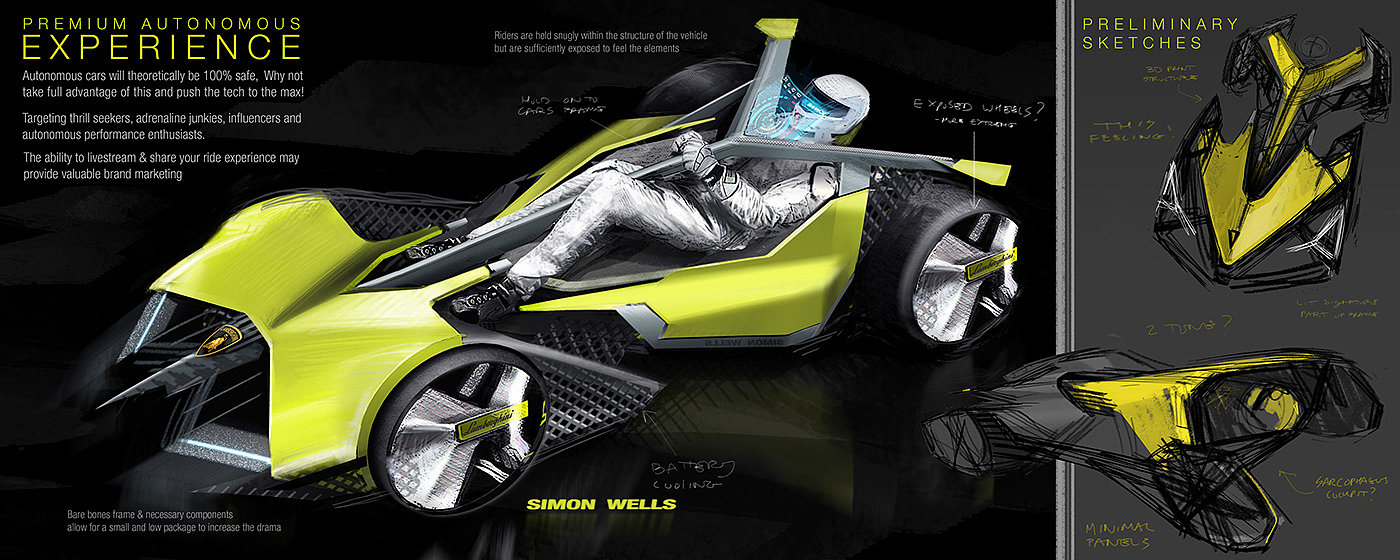 Automatic driving，automobile，Lamborghini，Lamborghine，