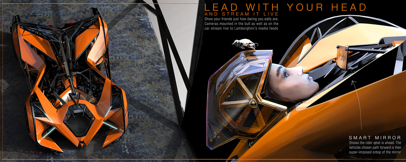 Automatic driving，automobile，Lamborghini，Lamborghine，