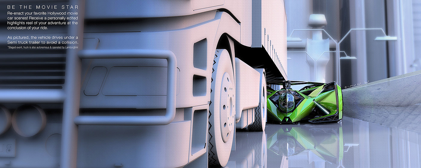 Automatic driving，automobile，Lamborghini，Lamborghine，