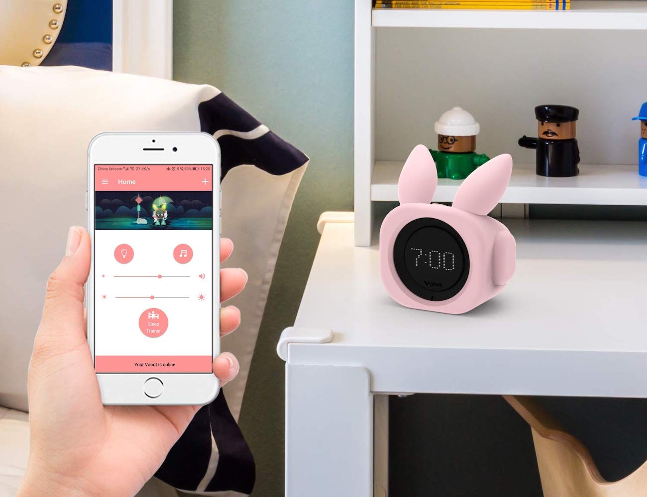 interactive，intelligence，sleep，Vobot Bunny，