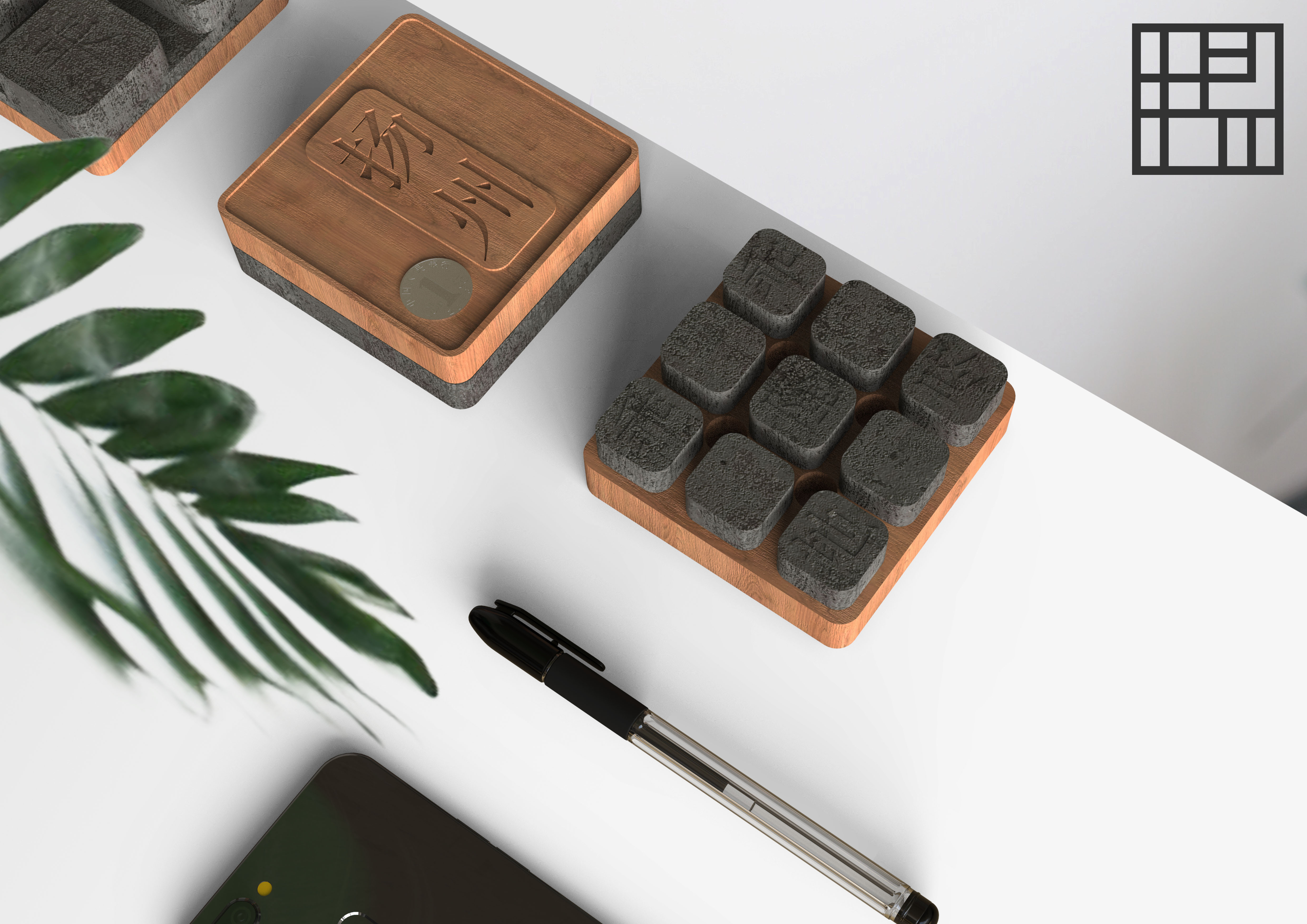 Cultural creation，Souvenirs，desktop，Yangzhou，Chinese style，