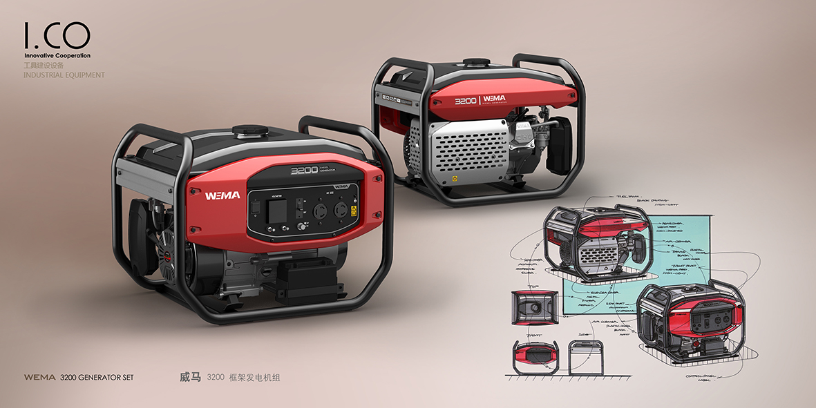 alternator，Professional equipment，industrial product，product design，Mechanical tools，