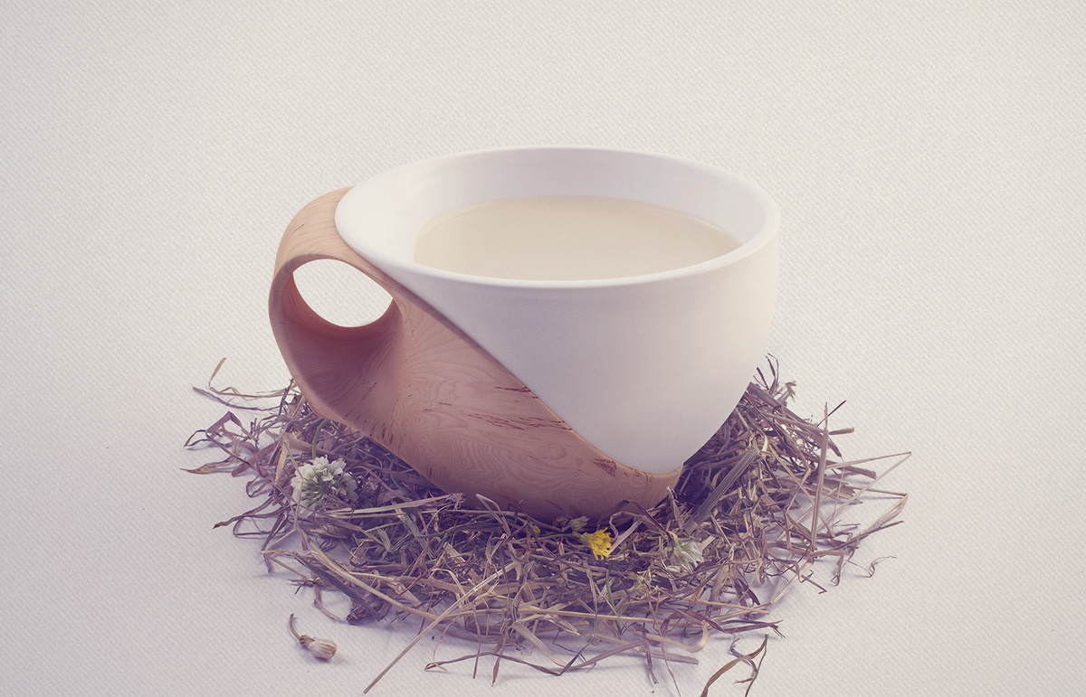 tableware，glass，Ceramic cup，Shelly，