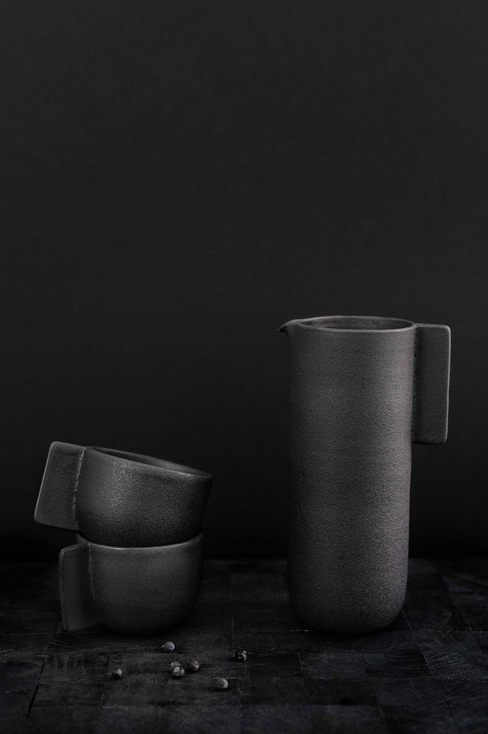 tea set，tea utensils，black，Quaint，Simplicity，life，esthetics，