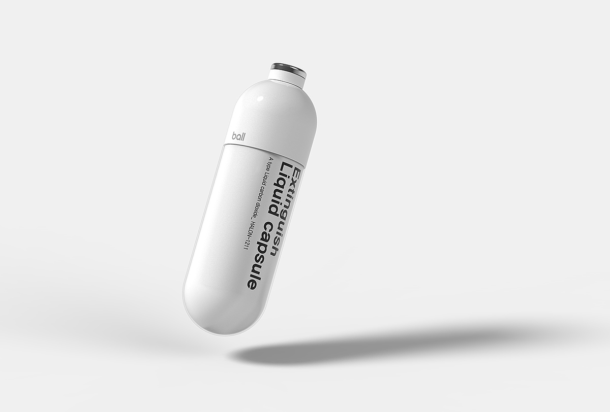 Fire Extinguisher，Fire extinguishing tools，product design，ball，