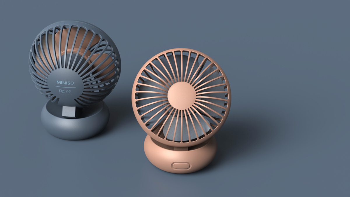 SCREEN，product design，Mini，small home appliances，Fan，