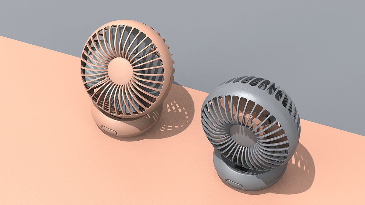 SCREEN，product design，Mini，small home appliances，Fan，