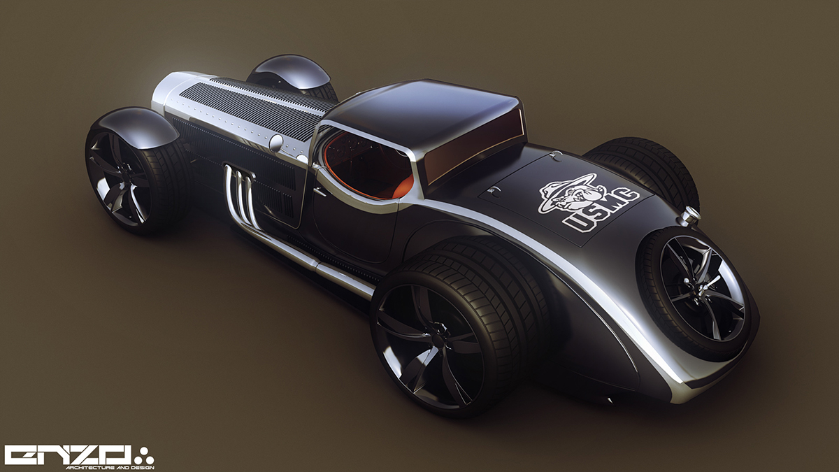 Automobile refitting，vehicle，automobile，Hot rod，