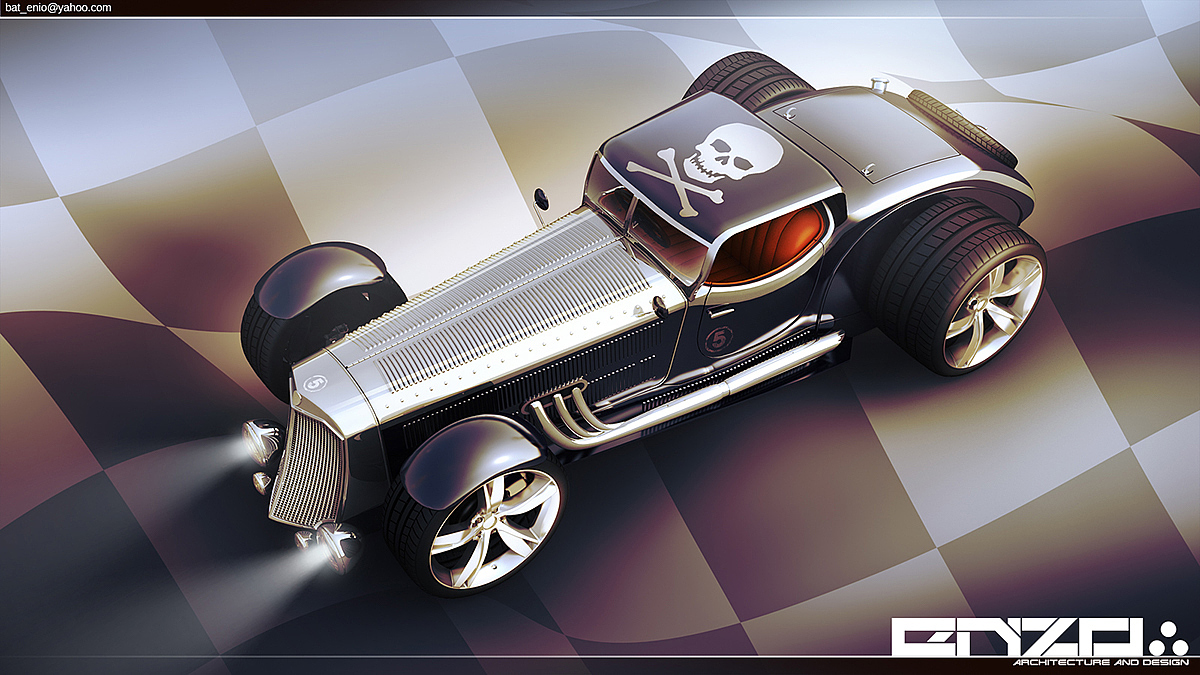 Automobile refitting，vehicle，automobile，Hot rod，