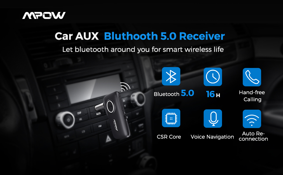 Wireless Bluetooth receiver，