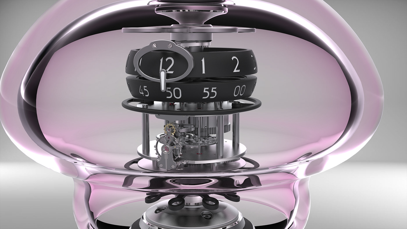 MB&F，Sword of 1839，Clock，clocks and watches，Bionics Design ，