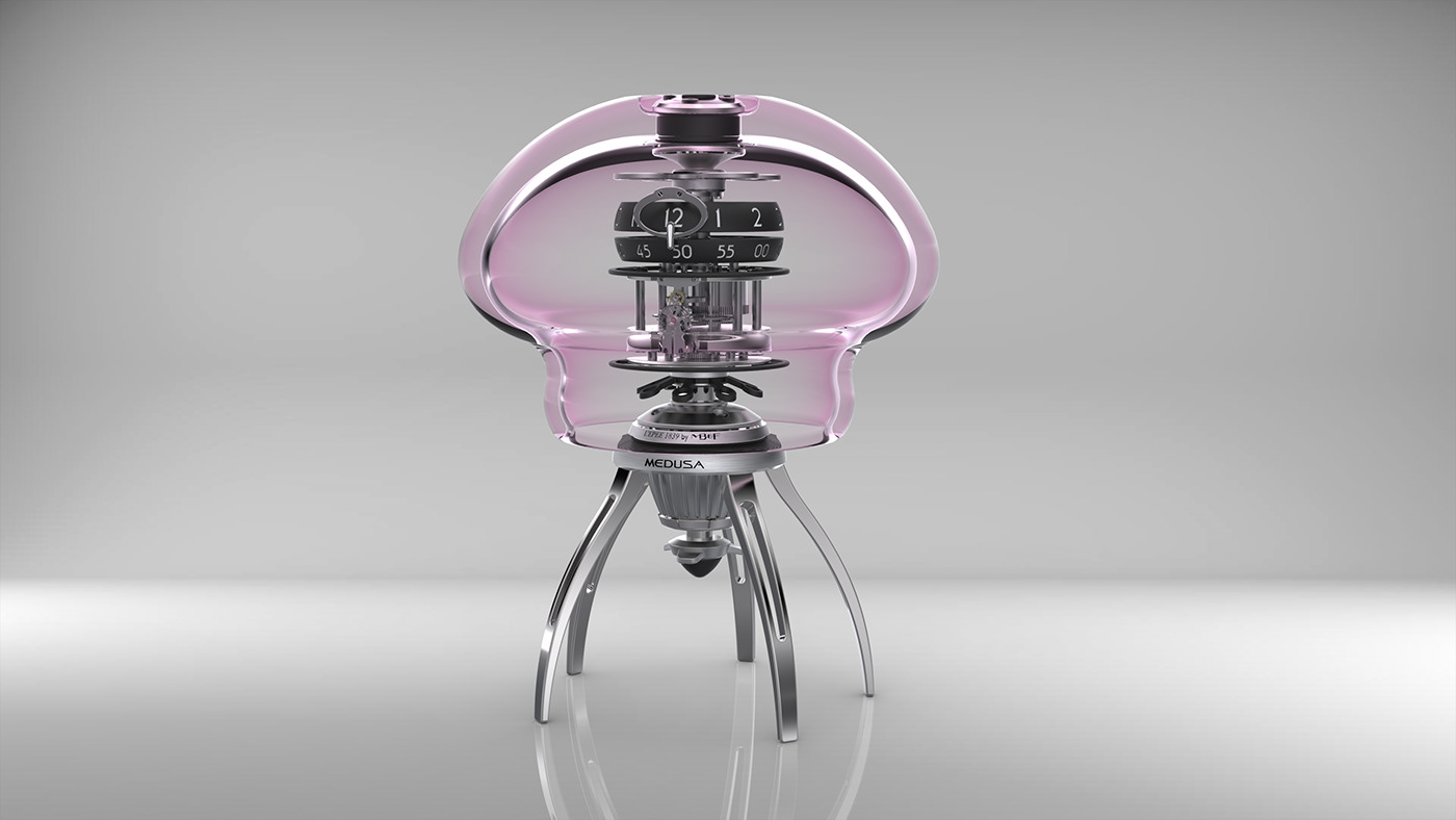 MB&F，Sword of 1839，Clock，clocks and watches，Bionics Design ，