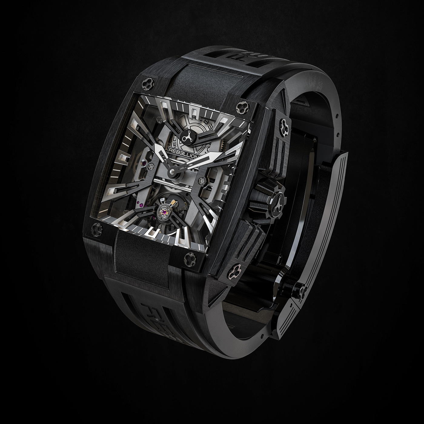 Punk，surface，Wrist watch，Clock，