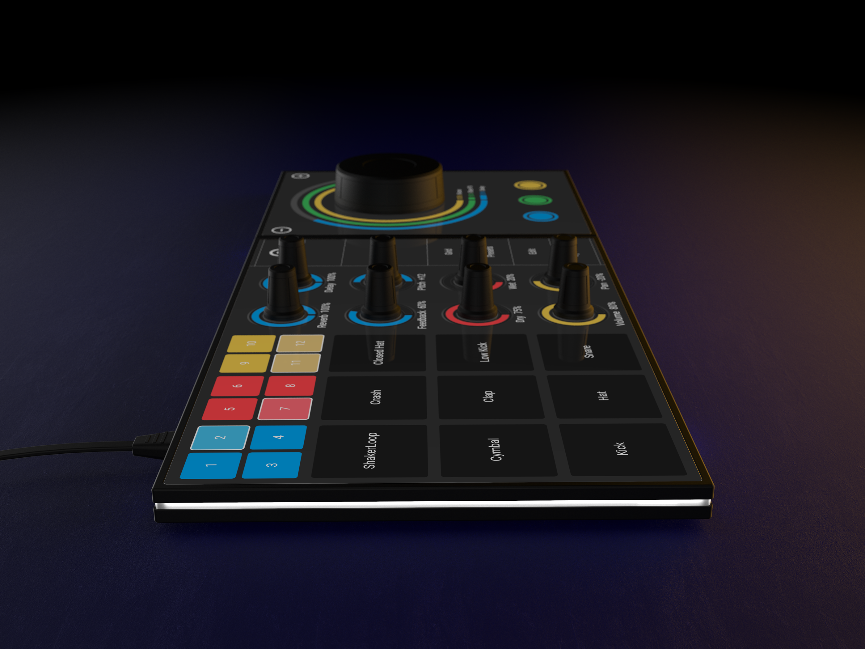 dj，MIDI，Dazzle color，